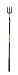Yeoman Carbon Steel Long Handled Fork