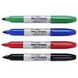 SANFORD INK COMPANY / SAN33001 / Super Permanent Marker, Conical Tip, Black / Sold as 1 DZ