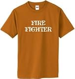 S.Horizon-FIRE FIGHTER T-Shirt~Texas Orange~Youth-MD