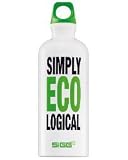 Sigg Design Eco Message Water Bottle (0.6-Liters, Proud Of It!)