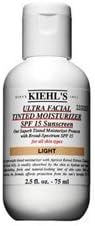 kieh-ls Ultra Facial Tinted Moisturizer Spf 15 Sunscreen Light 2.5oz/75ml