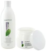 Matrix Biolage Hydra Therapie Hydrating Shampoo (33.8 oz) Conditioning Balm (16.9 oz) Duo by Matrix LLC BEAUTY