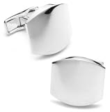 Classic Silver Engravable Cufflinks - Other Formal Wear - Cufflinks