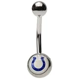 NFL Indianapolis Colts Football Belly Button Ring - Free Shipping!