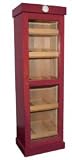 3000 Count Cigar Humidor Tower w/Shelves - Cherry