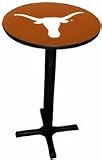 Texas Longhorns Varsity 24" Laminate Pub Table with a Black Base
