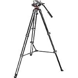 Manfrotto MVK502AM Video Telescoping Twin Leg Kit with 502 Video Head and Carry Bag