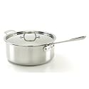 All-Clad Stainless 6-Quart Saute Pot With Lid