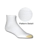 Gold Toe® Cotton Quarter 6 Pack Athletic Socks White
