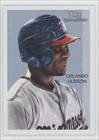 2010 Topps National Chicle Umbrella Black Back #190 - Orlando Hudson/25
