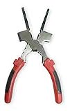 Westward 2CZD6 Welding Pliers, 8 In Carbon Steel