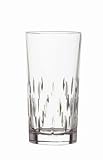 SET OF FOUR LARGE 24% CRYSTAL HIBALL GLASSES