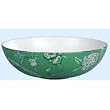 Chinoiserie Green Serving Bowl