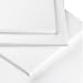 Linens Limited Polycotton Percale 180 Thread Count Orthopedic V-Shaped Support Pillow Case, White