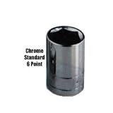 K-Tool International (KTI28126) 1/2in. Drive Standard 6 Point Socket 26mm