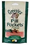 Greenies Pill Pockets for Cats, Salmon, 1.6 ounce