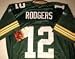 Aaron Rodgers Autographed/Hand Signed Greenbay Packers Authentic Green Reebok Jersey