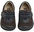 See Kai Run Tristan Navy & Brown Suede Loafer