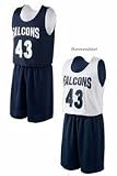 Halfcourt Reversible Unisex Basketball Jersey from Holloway Sportswear