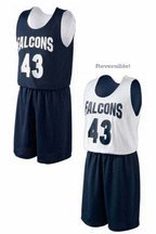 Halfcourt Reversible Unisex Basketball Jersey from Holloway Sportswear