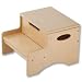 Step 'N Store Step Stool - Natural