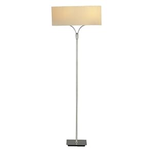 Adesso Wishbone Floor Lamp, Steel by 