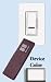 Lutron In Wall Dimmers With Claro Trim Plate and Remote White