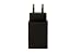 Laprite 15W Dual USB Travel Wall Charger iPhone, iPad, Samsung Galaxy, HTC Nexus Moto Blackberry, Bluetooth Speaker Headset & Power Bank ( Black ) RS.499.00
