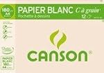 Canson - Pochette dessin "C" � grain...