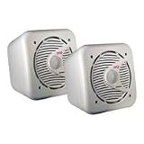 Pyle PLMR63 Pair 200 Watt 6.5″ 2-Way Water-Resistant Marine Speakers (Pair)