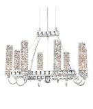 Schonbek EM2017-GS Golden Shadow Elements 8 Light Up Lighting Rectangu