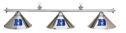  Duke Blue Devils Officially Licensed Chrome 3-Shade Pool Table Light 