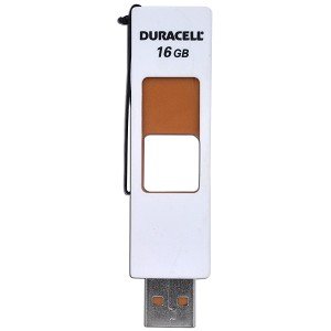 Duracell Illusion 16GB USB Drive (White/Copper)