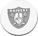 Sterling Silver NFL Oakland Raiders Logo Tie Tac