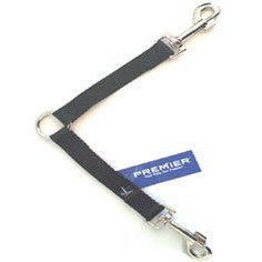 Premier Dog Leash Coupler - Black (3/8