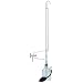 Kimble Kimax Precision Bore Automatic 3-Way PTFE Stopcock Burette, with Reservoir Bottle