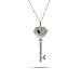 Heart Locket Key Pendant