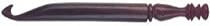 Rosewood Crochet Hooks-Size 5