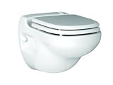 Saniflo Wall Mounted Toilet. Macerating Toilet Complete with Carrier Sanistar SN-012: H 16 3/8