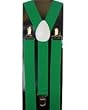 Outer Rebel Fashion Suspenders- Kelly Green