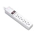 4 Outlet Power Surge Strip, 180 Joules