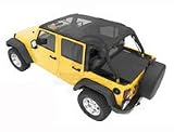 07 Jeep Wrangler Unlimited Header Style Mesh Bikini Top