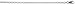 Sterling Silver Plain Cable Chain 1/8