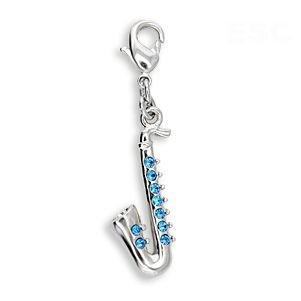 Check Out Jewelry - Sapphire Swarovski Pendant for $19.19