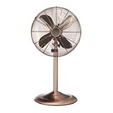 DecoBreeze Adjustable Floor Standing Fan, Finish: Copper