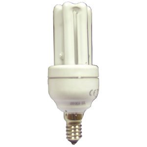 G.E. 43355 Energiesparlampe 11W E14 hellwei&szlig; (840) Energy Saving R&ouml;hrenform Preisvergleich