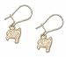 Tampa Bay Buccaneers 14K Gold Dangle Earrings