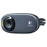 HD C310 Portable Webcam, 5MP, Black