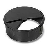 3IN ROUND WIRE GROMMET, BLACK