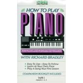 How to Play Piano: For Piano and Portable Keyboards (with Richard Bradley) Complete Set [VHS]